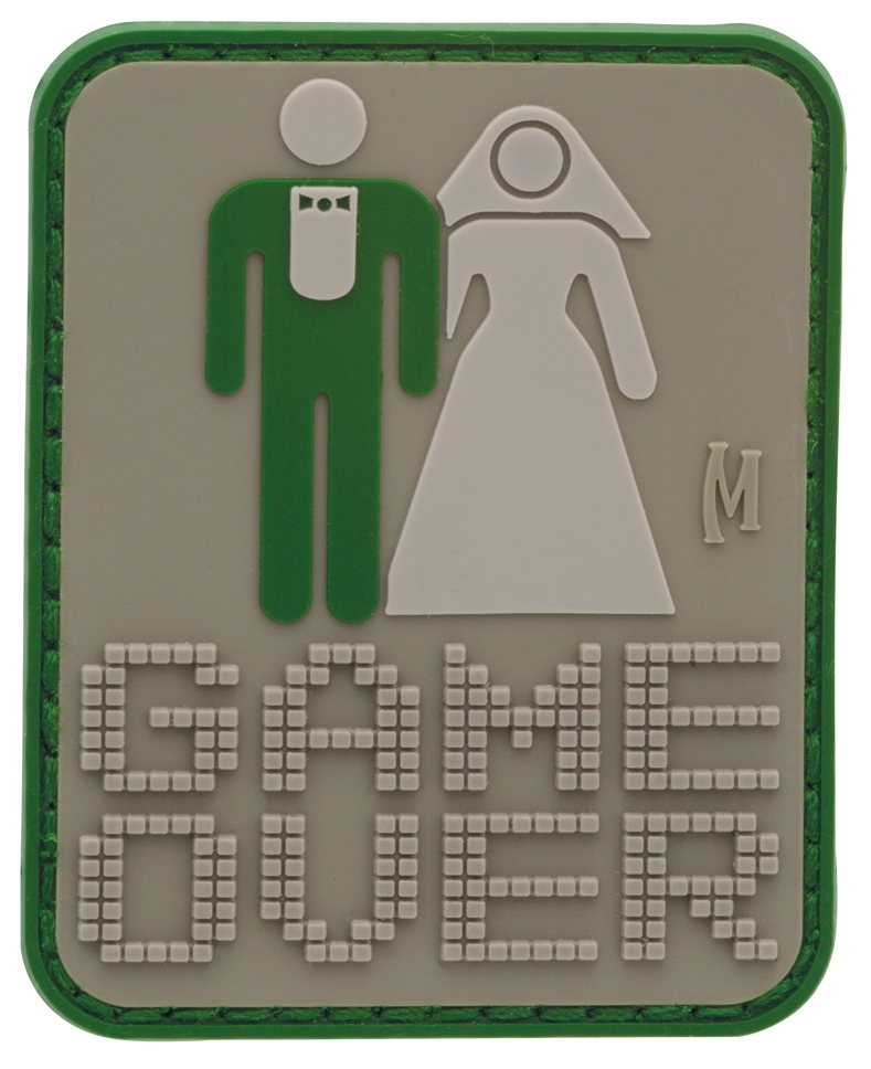 Maxpedition Rubber Patch GAME OVER Arid